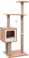 vidaXL - Kattenkrabpaal - met - sisal - krabmat - 123 - cm