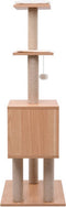 vidaXL - Kattenkrabpaal - met - sisal - krabmat - 123 - cm