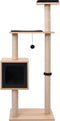 vidaXL - Kattenkrabpaal - met - sisal - krabmat - 123 - cm
