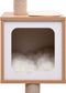 vidaXL - Kattenkrabpaal - met - sisal - krabmat - 129 - cm