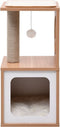vidaXL - Kattenkrabpaal - met - sisal - krabmat - 60 - cm