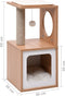 vidaXL - Kattenkrabpaal - met - sisal - krabmat - 60 - cm