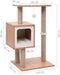vidaXL - Kattenkrabpaal - met - sisal - krabmat - 82 - cm