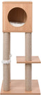 vidaXL - Kattenkrabpaal - met - sisal - krabmat - 90 - cm