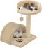 vidaXL - Kattenkrabpaal - met - sisal - krabpaal - 40 - cm - beige - en - bruin