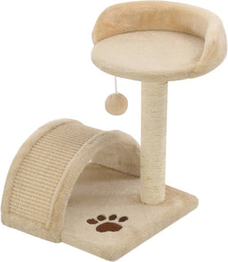vidaXL - Kattenkrabpaal - met - sisal - krabpaal - 40 - cm - beige - en - bruin