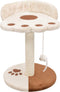vidaXL - Kattenkrabpaal - met - sisal - krabpaal - 40 - cm - beige - en - bruin