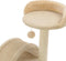 vidaXL - Kattenkrabpaal - met - sisal - krabpaal - 40 - cm - beige - en - bruin