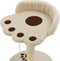 vidaXL - Kattenkrabpaal - met - sisal - krabpaal - 40 - cm - beige - en - bruin