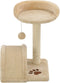 vidaXL - Kattenkrabpaal - met - sisal - krabpaal - 40 - cm - beige - en - bruin