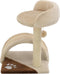 vidaXL - Kattenkrabpaal - met - sisal - krabpaal - 40 - cm - beige - en - bruin