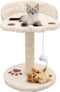 vidaXL - Kattenkrabpaal - met - sisal - krabpaal - 40 - cm - beige - en - bruin