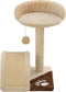 vidaXL - Kattenkrabpaal - met - sisal - krabpaal - 40 - cm - beige - en - bruin