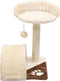 vidaXL - Kattenkrabpaal - met - sisal - krabpaal - 40 - cm - beige - en - bruin