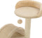 vidaXL - Kattenkrabpaal - met - sisal - krabpaal - 40 - cm - beige - en - bruin