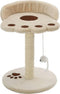 vidaXL - Kattenkrabpaal - met - sisal - krabpaal - 40 - cm - beige - en - bruin
