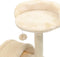 vidaXL - Kattenkrabpaal - met - sisal - krabpaal - 40 - cm - beige - en - bruin