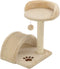 vidaXL - Kattenkrabpaal - met - sisal - krabpaal - 40 - cm - beige - en - bruin