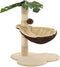 vidaXL - Kattenkrabpaal - met - sisal - krabpaal - 50 - cm - beige - en - bruin