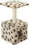 vidaXL - Kattenkrabpaal - met - sisal - krabpaal - 55 - cm - pootafdrukken - beige