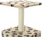 vidaXL - Kattenkrabpaal - met - sisal - krabpaal - 55 - cm - pootafdrukken - beige
