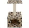 vidaXL - Kattenkrabpaal - met - sisal - krabpaal - 55 - cm - pootafdrukken - beige