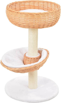 vidaXL - Kattenkrabpaal - met - sisal - krabpaal - natuurlijk - wilgenhout