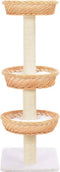 vidaXL - Kattenkrabpaal - met - sisal - krabpaal - natuurlijk - wilgenhout