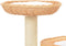 vidaXL - Kattenkrabpaal - met - sisal - krabpaal - natuurlijk - wilgenhout