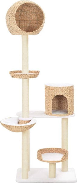 vidaXL - Kattenkrabpaal - met - sisal - krabpaal - zeegras