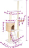 vidaXL - Kattenkrabpaal - met - sisal - krabpaal - zeegras