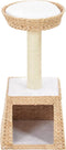 vidaXL - Kattenkrabpaal - met - sisal - krabpaal - zeegras