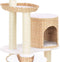 vidaXL - Kattenkrabpaal - met - sisal - krabpaal - zeegras