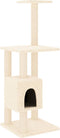 vidaXL - Kattenkrabpaal - met - sisal - krabpalen - 104 - cm - donkergrijs