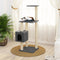 vidaXL - Kattenkrabpaal - met - sisal - krabpalen - 104 - cm - donkergrijs