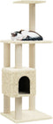 vidaXL - Kattenkrabpaal - met - sisal - krabpalen - 104 - cm - crèmekleurig