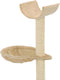 vidaXL - Kattenkrabpaal - met - sisal - krabpalen - 105 - cm - beige