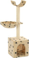 vidaXL - Kattenkrabpaal - met - sisal - krabpalen - 105 - cm - beige