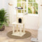 vidaXL - Kattenkrabpaal - met - sisal - krabpalen - 105 - cm - crèmekleurig