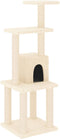 vidaXL - Kattenkrabpaal - met - sisal - krabpalen - 105 - cm - donkergrijs