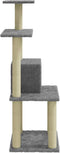 vidaXL - Kattenkrabpaal - met - sisal - krabpalen - 105 - cm - lichtgrijs