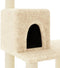 vidaXL - Kattenkrabpaal - met - sisal - krabpalen - 118,5 - cm - donkergrijs