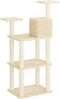 vidaXL - Kattenkrabpaal - met - sisal - krabpalen - 118,5 - cm - donkergrijs