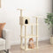 vidaXL - Kattenkrabpaal - met - sisal - krabpalen - 118,5 - cm - donkergrijs