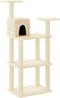 vidaXL - Kattenkrabpaal - met - sisal - krabpalen - 118,5 - cm - donkergrijs
