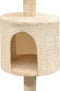 vidaXL - Kattenkrabpaal - met - sisal - krabpalen - 125 - cm - beige