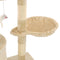 vidaXL - Kattenkrabpaal - met - sisal - krabpalen - 138 - cm - beige