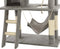 vidaXL - Kattenkrabpaal - met - sisal - krabpalen - 140 - cm - pootafdrukken - beige