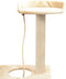 vidaXL - Kattenkrabpaal - met - sisal - krabpalen - 150 - cm - beige