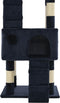 vidaXL - Kattenkrabpaal - met - sisal - krabpalen - 170 - cm - blauw
